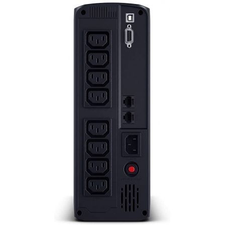 Cyberpower VP1200ELCD SAI Línea Interactiva 1200 VA 720 W 4 Salidas AC Cyberpower VP1200ELCD SAI Línea Interactiva 1200 VA 720 W 4 Salidas AC